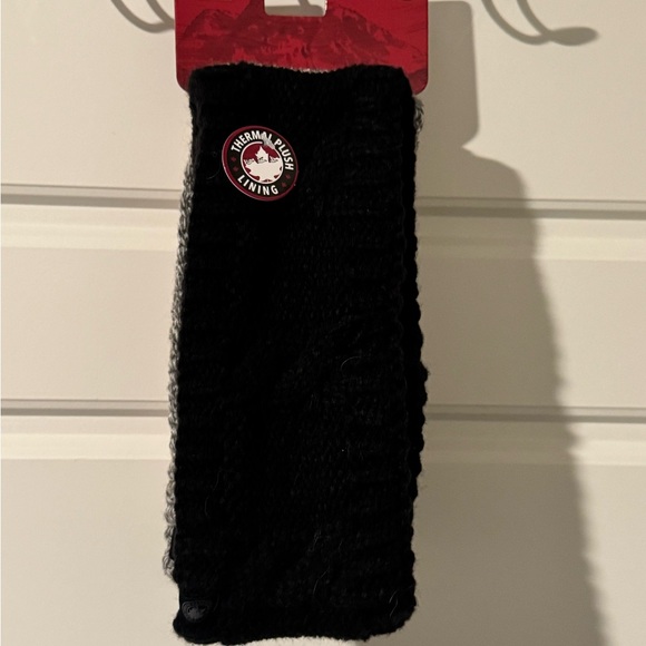 Chunky Knit Headband Trio - Black, Gray & Mauve - NWT